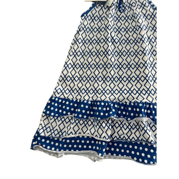 UNIVERSITY OF KENTUCKY A Line Logo Blue White Dress Size 4T NEW - Picture 5 of 6